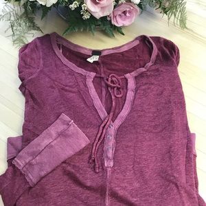Free People blouse XS Color COLONIAL ROSE